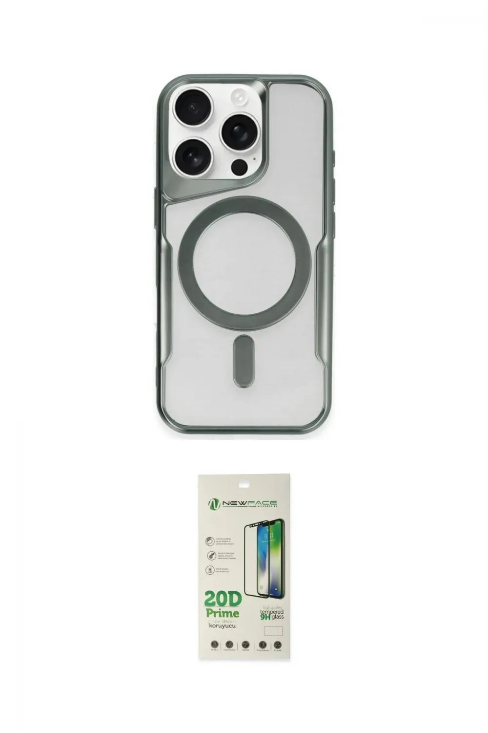 ieg™ iPhone 11 Pro Max Kılıf Yadigar Klasik Özel Seri - Siyah 20D Premium Cam Ekran Koruyucu