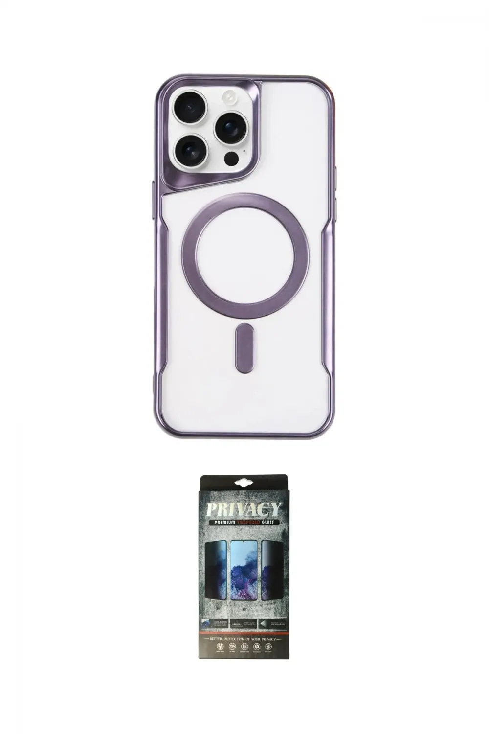 ieg™ iPhone 11 Pro Max Kılıf Yadigar Klasik Özel Seri - Siyah 34D Hayalet Izgaralı Cam