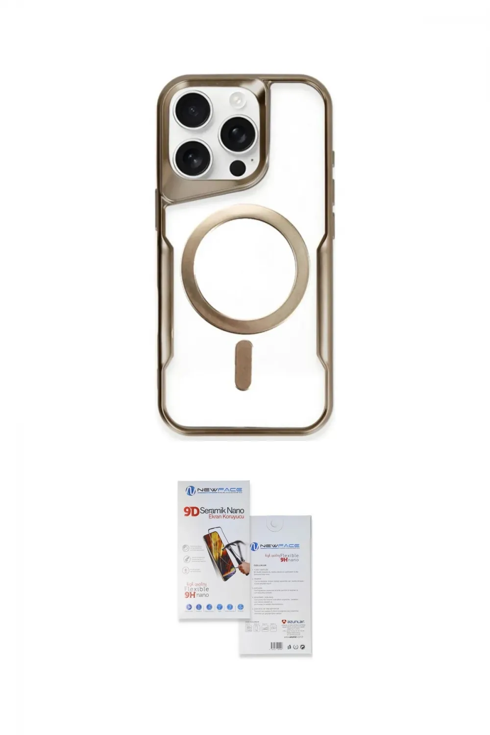 ieg™ iPhone 11 Pro Max Kılıf Yadigar Klasik Özel Seri - Siyah Seramik Nano Ekran Koruyucu