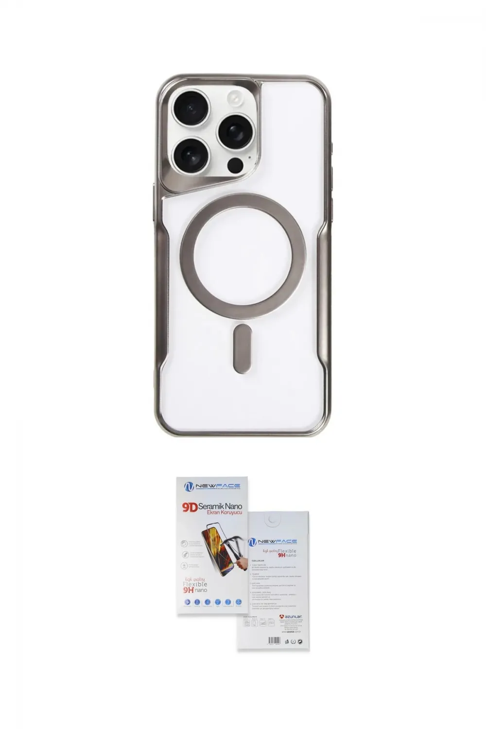 ieg™ iPhone 11 Pro Max Kılıf Yadigar Klasik Özel Seri - Siyah Seramik Nano Ekran Koruyucu