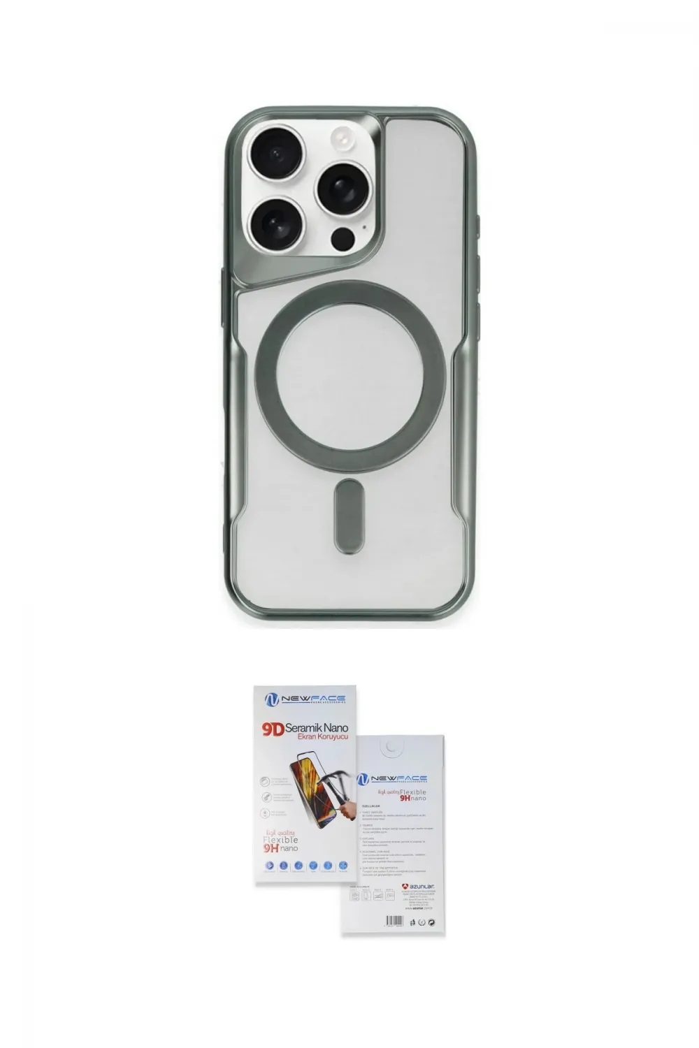 ieg™ iPhone 11 Pro Max Kılıf Yadigar Klasik Özel Seri - Siyah Seramik Nano Ekran Koruyucu