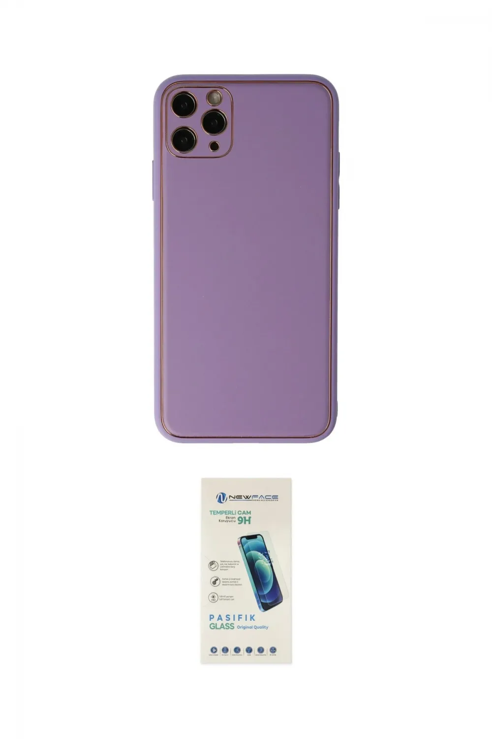 ieg™ iPhone 11 Pro Max Kılıf Yadigar Klasik - Şeffaf Pasifik Cam Ekran Koruyucu