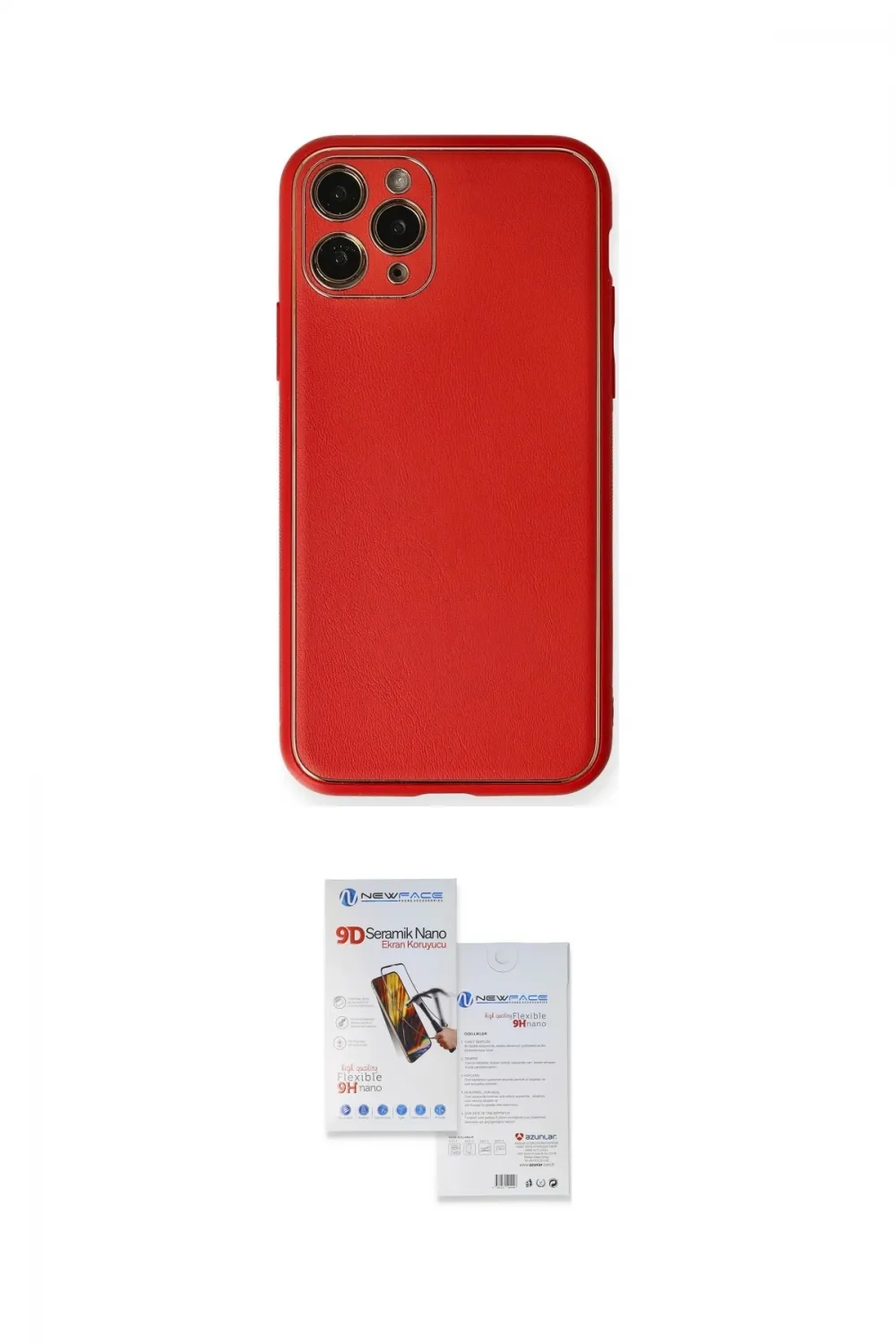 ieg™ iPhone 11 Pro Max Kılıf Yadigar Klasik - Siyah Seramik Nano Ekran Koruyucu