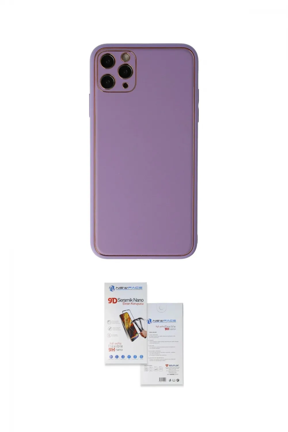 ieg™ iPhone 11 Pro Max Kılıf Yadigar Klasik - Siyah Seramik Nano Ekran Koruyucu