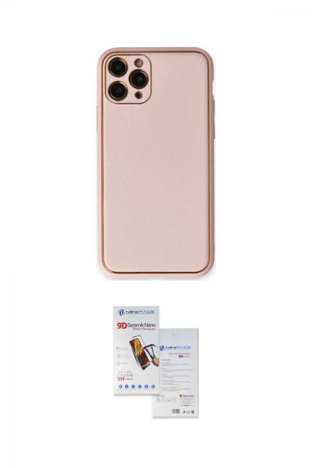 ieg™ iPhone 11 Pro Max Kılıf Yadigar Klasik - Siyah Seramik Nano Ekran Koruyucu