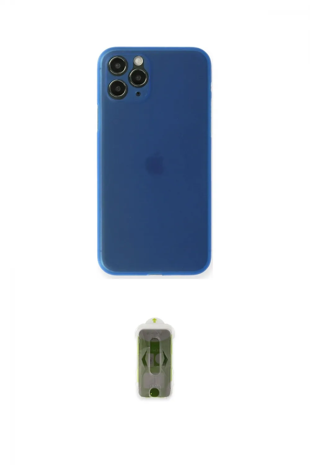 ieg™ iPhone 11 Pro Max Kılıf Yadigar Yansıma Serisi - Siyah Joko Magic 5D Hayalet Cam