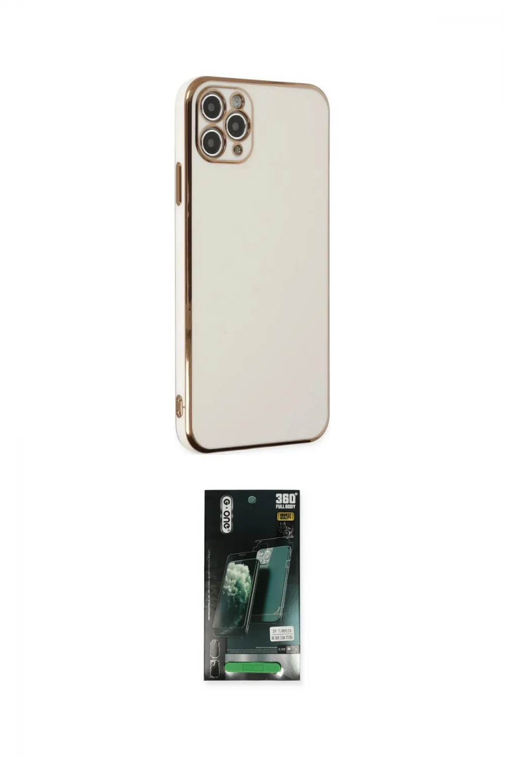 ieg™ iPhone 11 Pro Max Kılıf Yankı Serisi - Siyah 360 Mat Full Body Arka Koruyucu