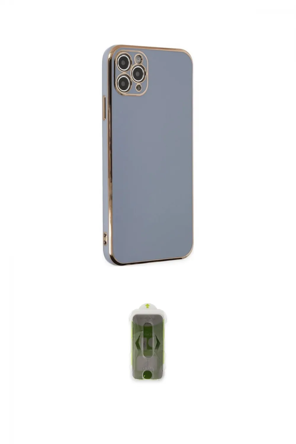 ieg™ iPhone 11 Pro Max Kılıf Yankı Serisi - Siyah Joko Magic 5D Hayalet Cam