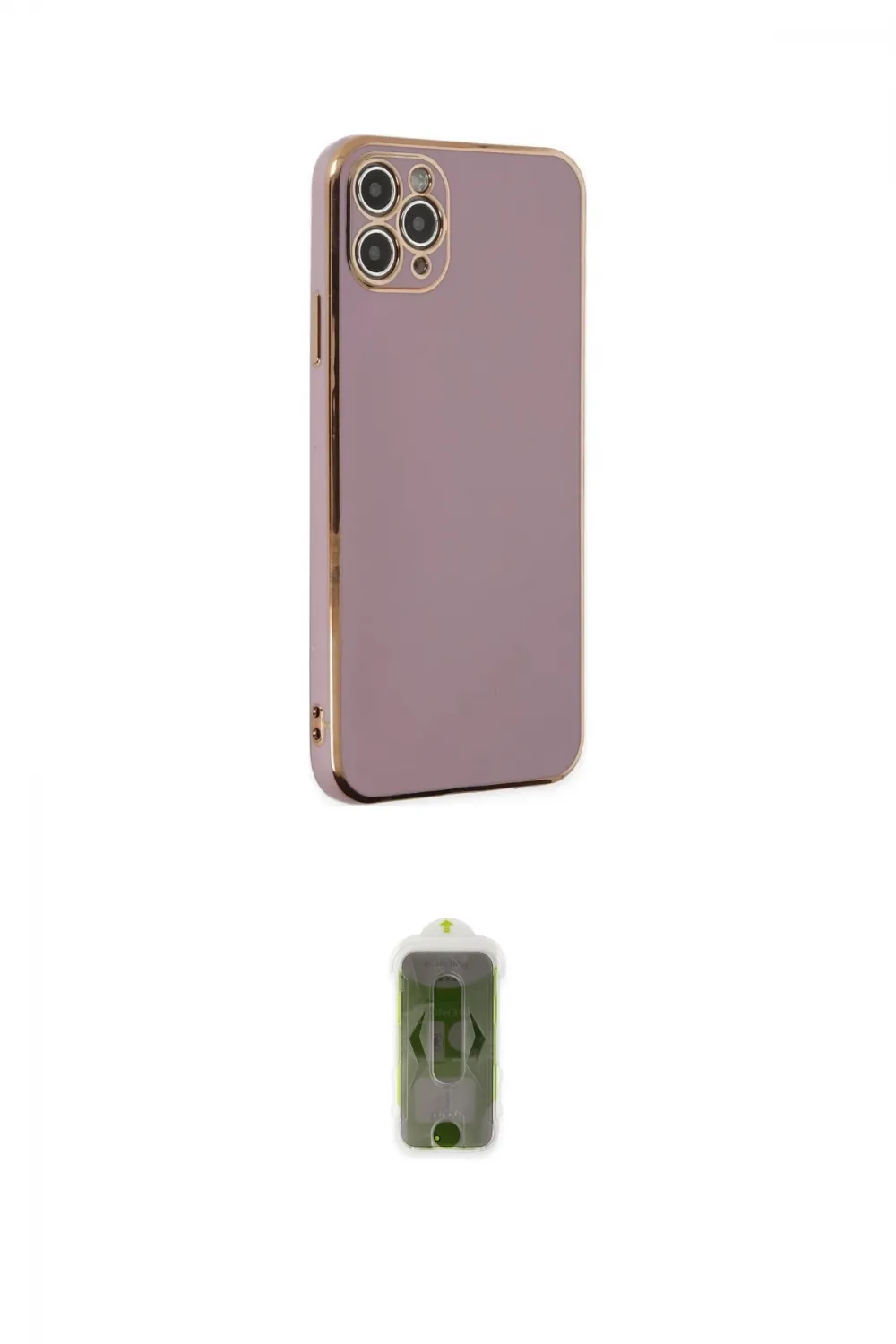 ieg™ iPhone 11 Pro Max Kılıf Yankı Serisi - Siyah Joko Magic 5D Hayalet Cam