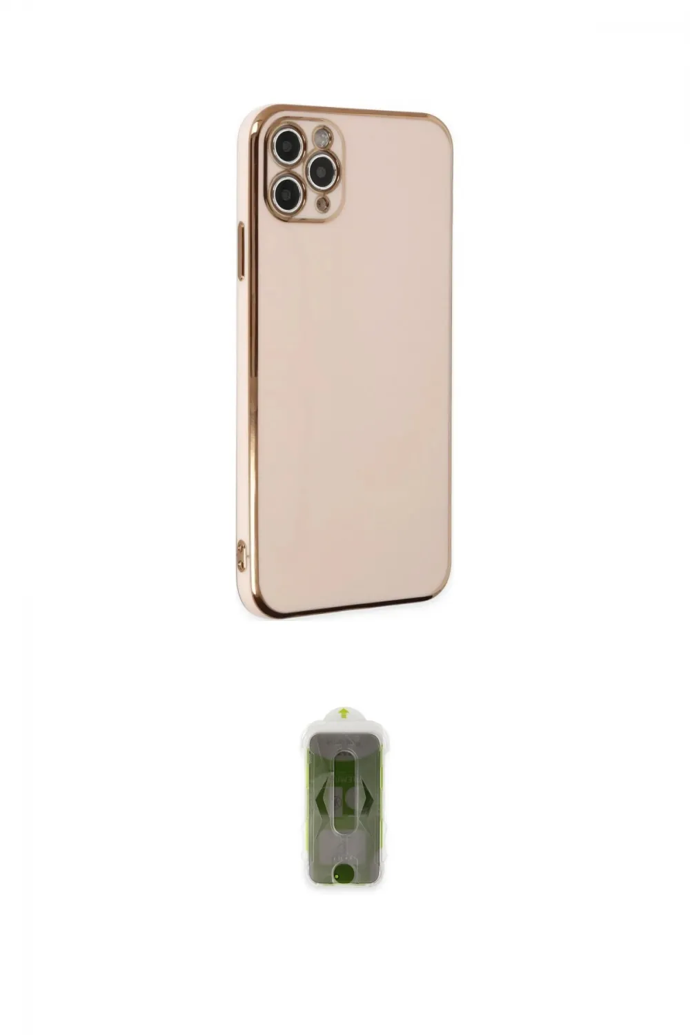ieg™ iPhone 11 Pro Max Kılıf Yankı Serisi - Siyah Joko Magic 5D Hayalet Cam