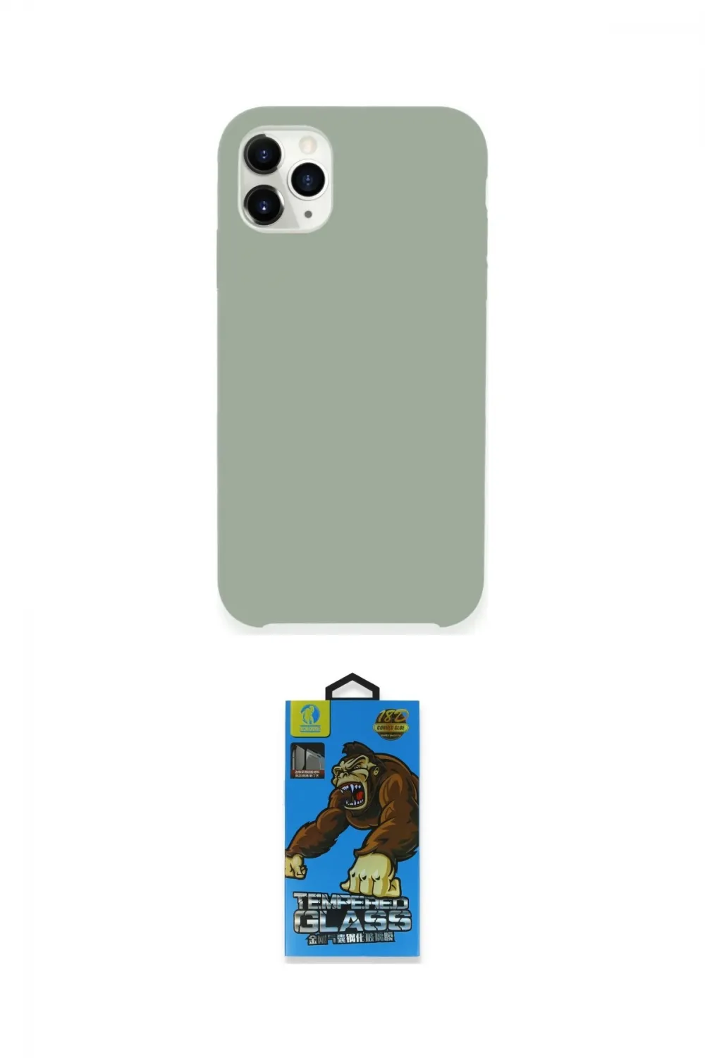 ieg™ iPhone 11 Pro Max Kılıf Zirve Modern Özel Seri - Siyah 18D Cam Ekran Koruyucu