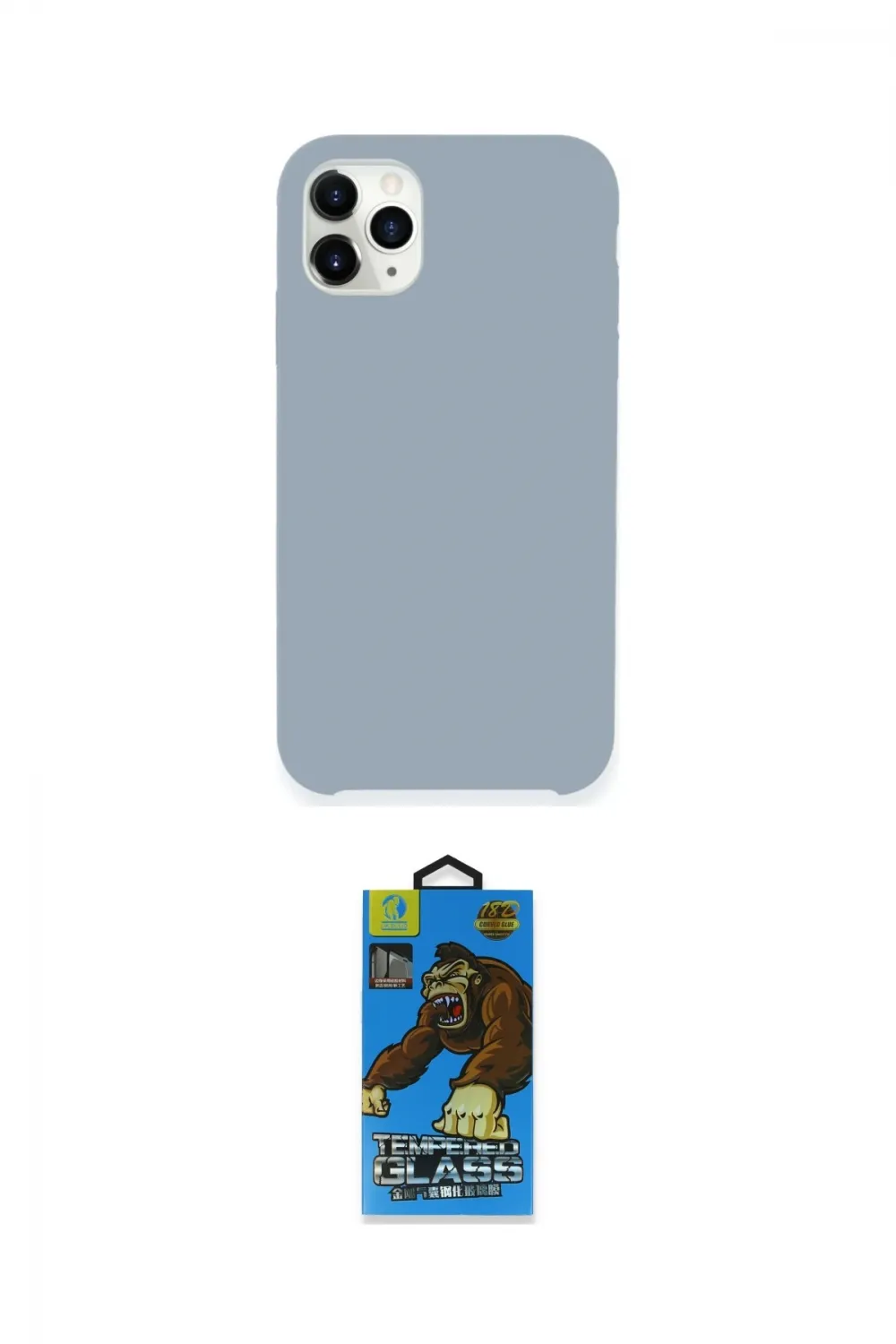 ieg™ iPhone 11 Pro Max Kılıf Zirve Modern Özel Seri - Siyah 18D Cam Ekran Koruyucu