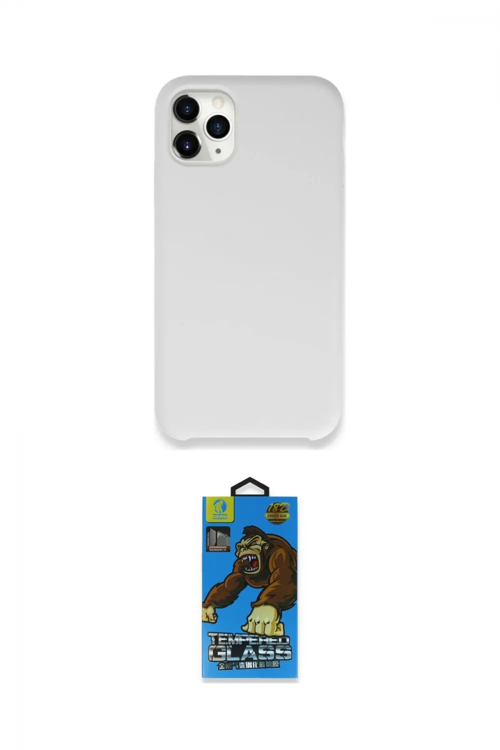 ieg™ iPhone 11 Pro Max Kılıf Zirve Modern Özel Seri - Siyah 18D Cam Ekran Koruyucu