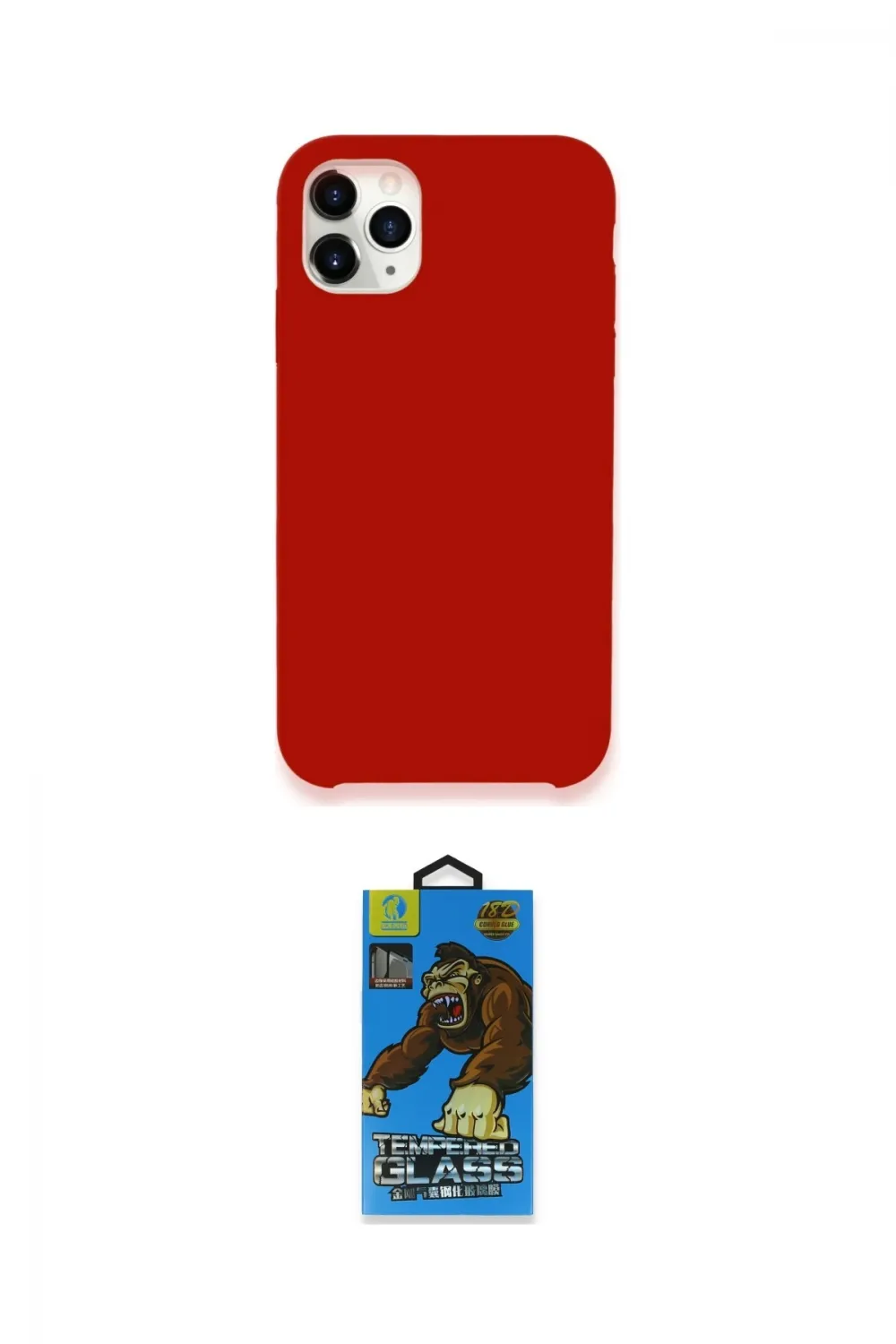 ieg™ iPhone 11 Pro Max Kılıf Zirve Modern Özel Seri - Siyah 18D Cam Ekran Koruyucu