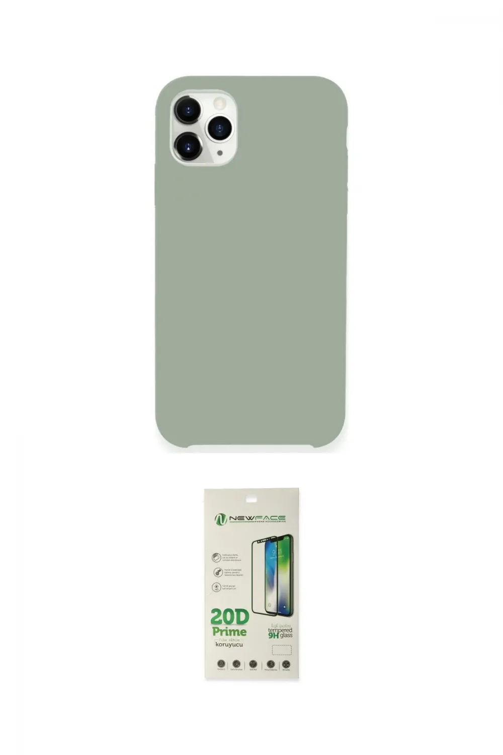 ieg™ iPhone 11 Pro Max Kılıf Zirve Modern Özel Seri - Siyah 20D Premium Cam Ekran Koruyucu
