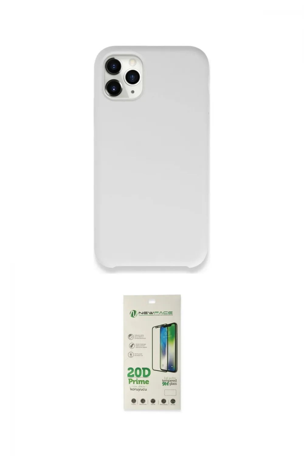 ieg™ iPhone 11 Pro Max Kılıf Zirve Modern Özel Seri - Siyah 20D Premium Cam Ekran Koruyucu