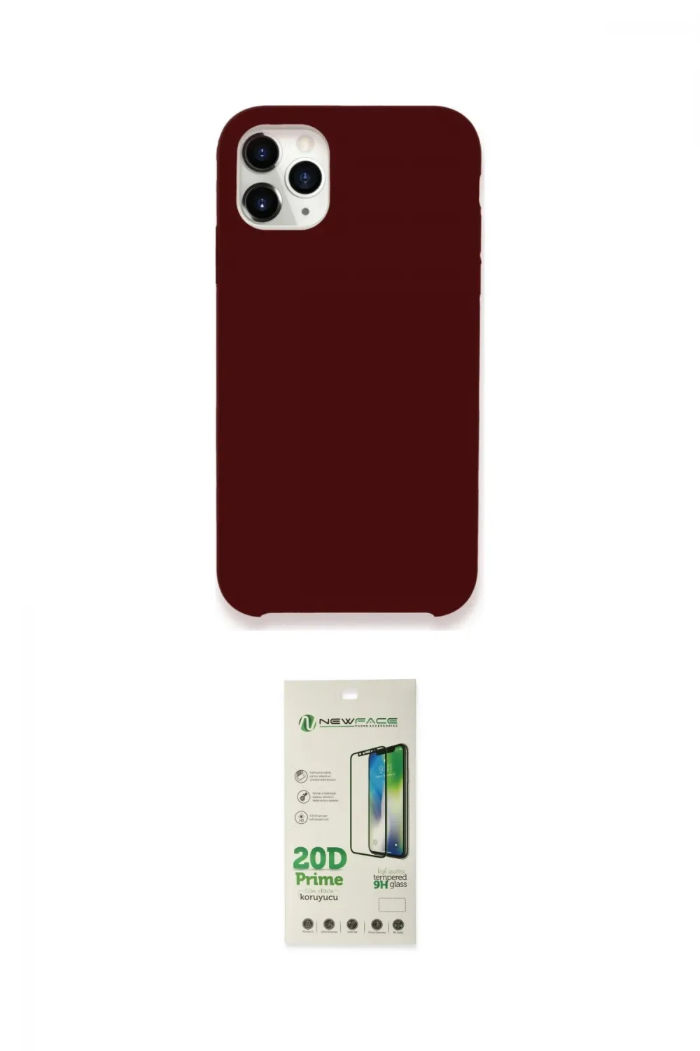 ieg™ iPhone 11 Pro Max Kılıf Zirve Modern Özel Seri - Siyah 20D Premium Cam Ekran Koruyucu