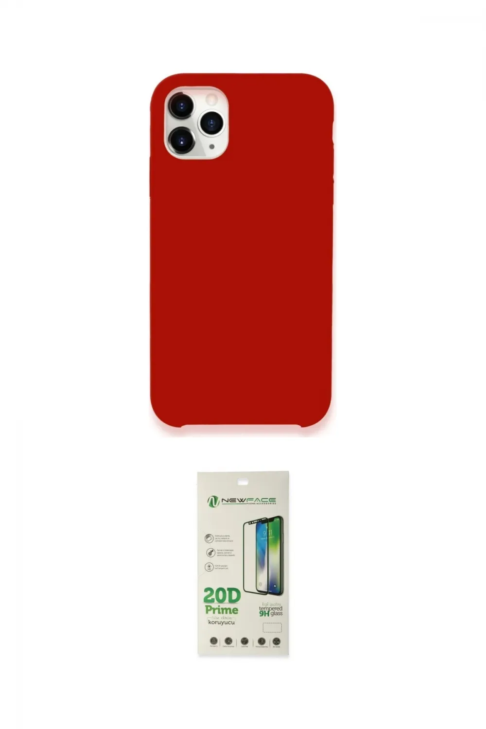 ieg™ iPhone 11 Pro Max Kılıf Zirve Modern Özel Seri - Siyah 20D Premium Cam Ekran Koruyucu