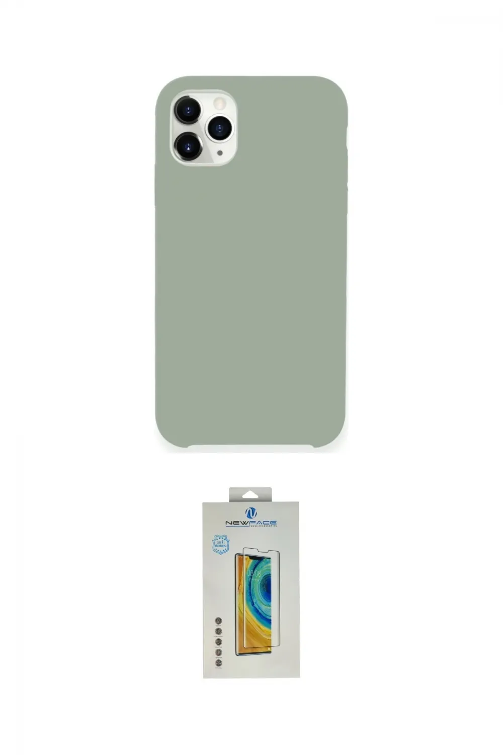 ieg™ iPhone 11 Pro Max Kılıf Zirve Modern Özel Seri - Siyah Polymer Nano Ekran Koruyucu