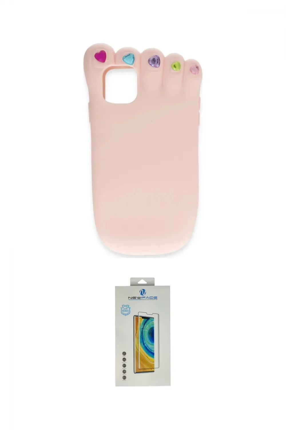ieg™ iPhone 12 Kılıf Akış Yansıma - Siyah Polymer Nano Ekran Koruyucu
