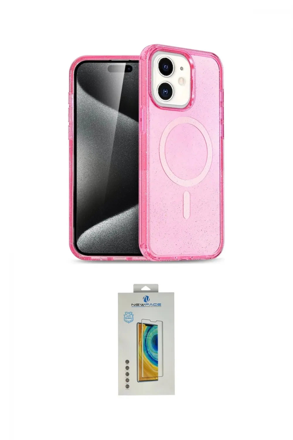 ieg™ iPhone 12 Kılıf Nova Asil Prime - Siyah Polymer Nano Ekran Koruyucu