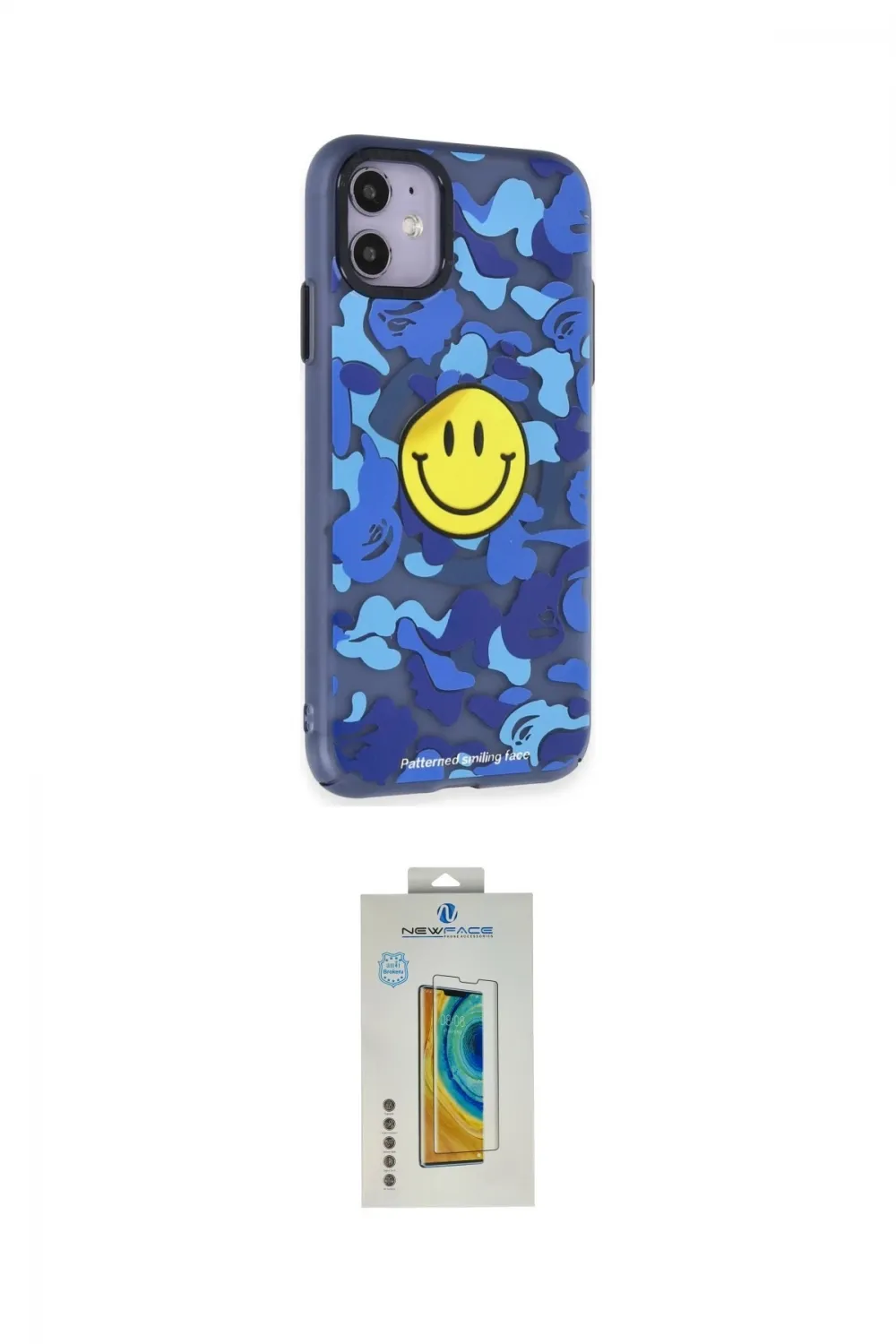ieg™ iPhone 12 Kılıf Nova Doku Koleksiyonu - Siyah Polymer Nano Ekran Koruyucu