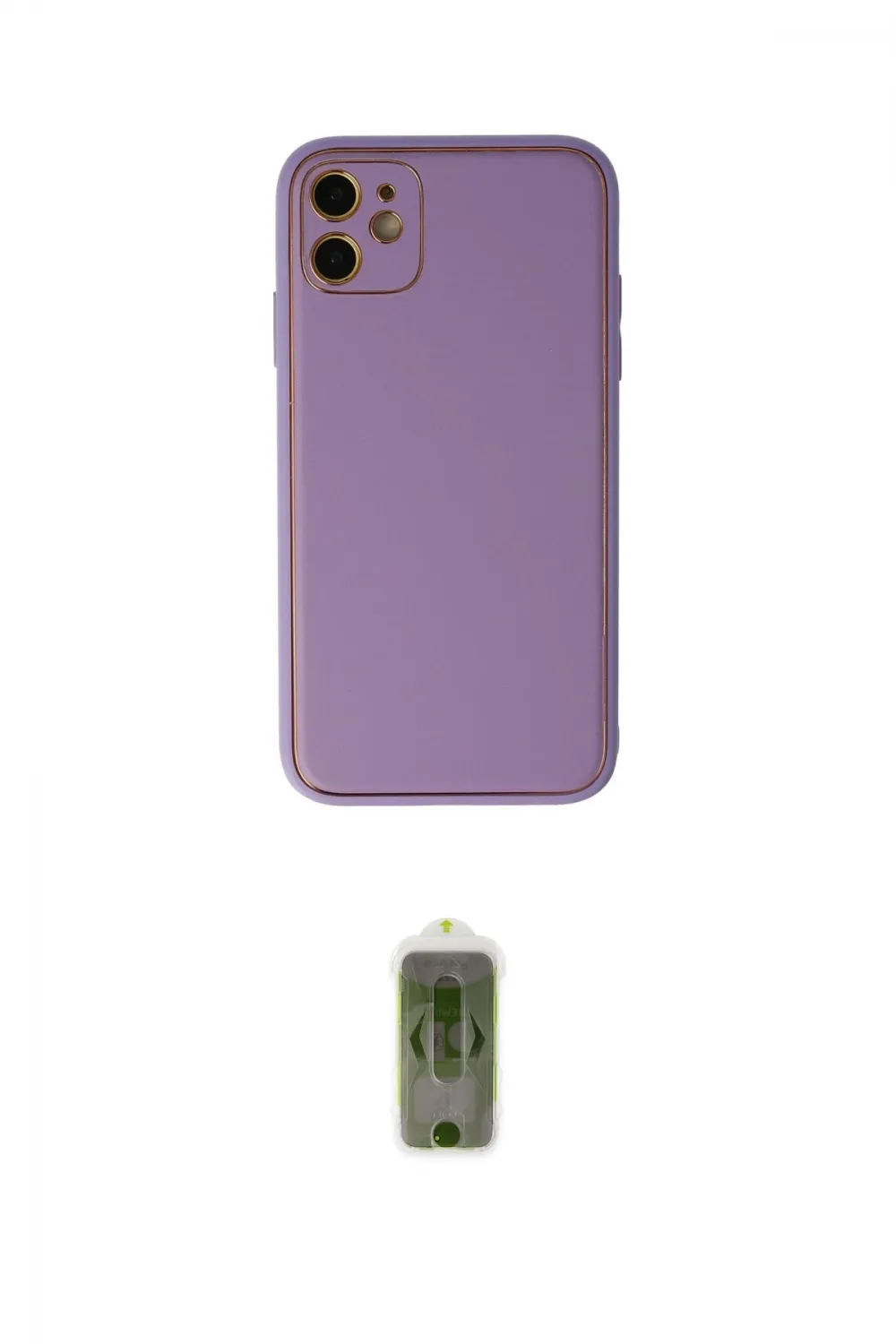 ieg™ iPhone 12 Kılıf Yadigar Klasik - Siyah Joko Magic 5D Hayalet Cam