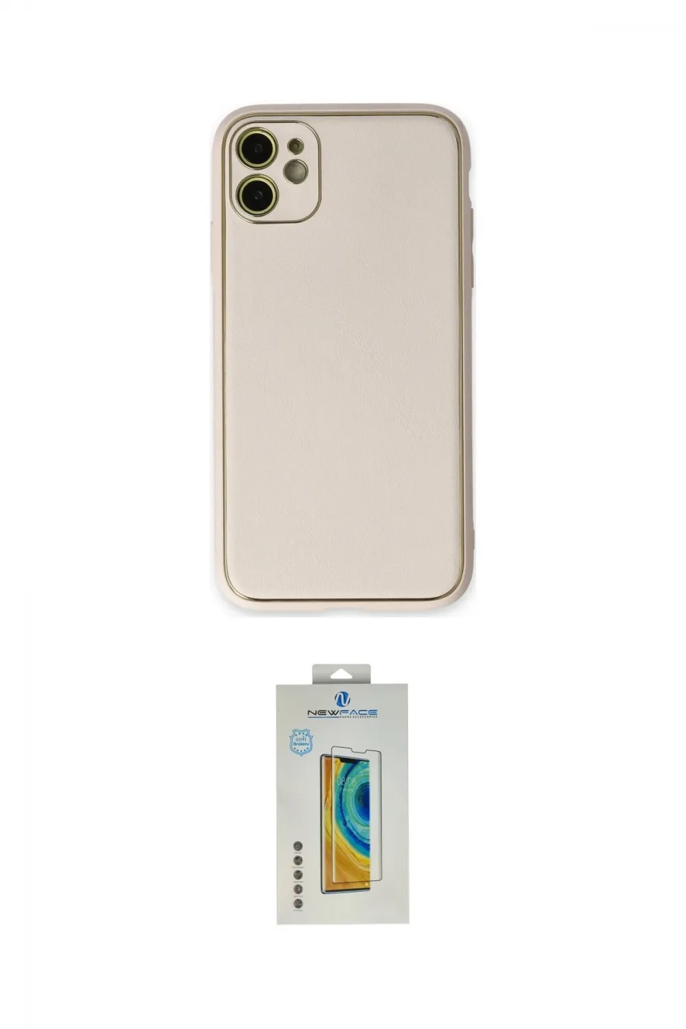 ieg™ iPhone 12 Kılıf Yadigar Klasik - Siyah Polymer Nano Ekran Koruyucu