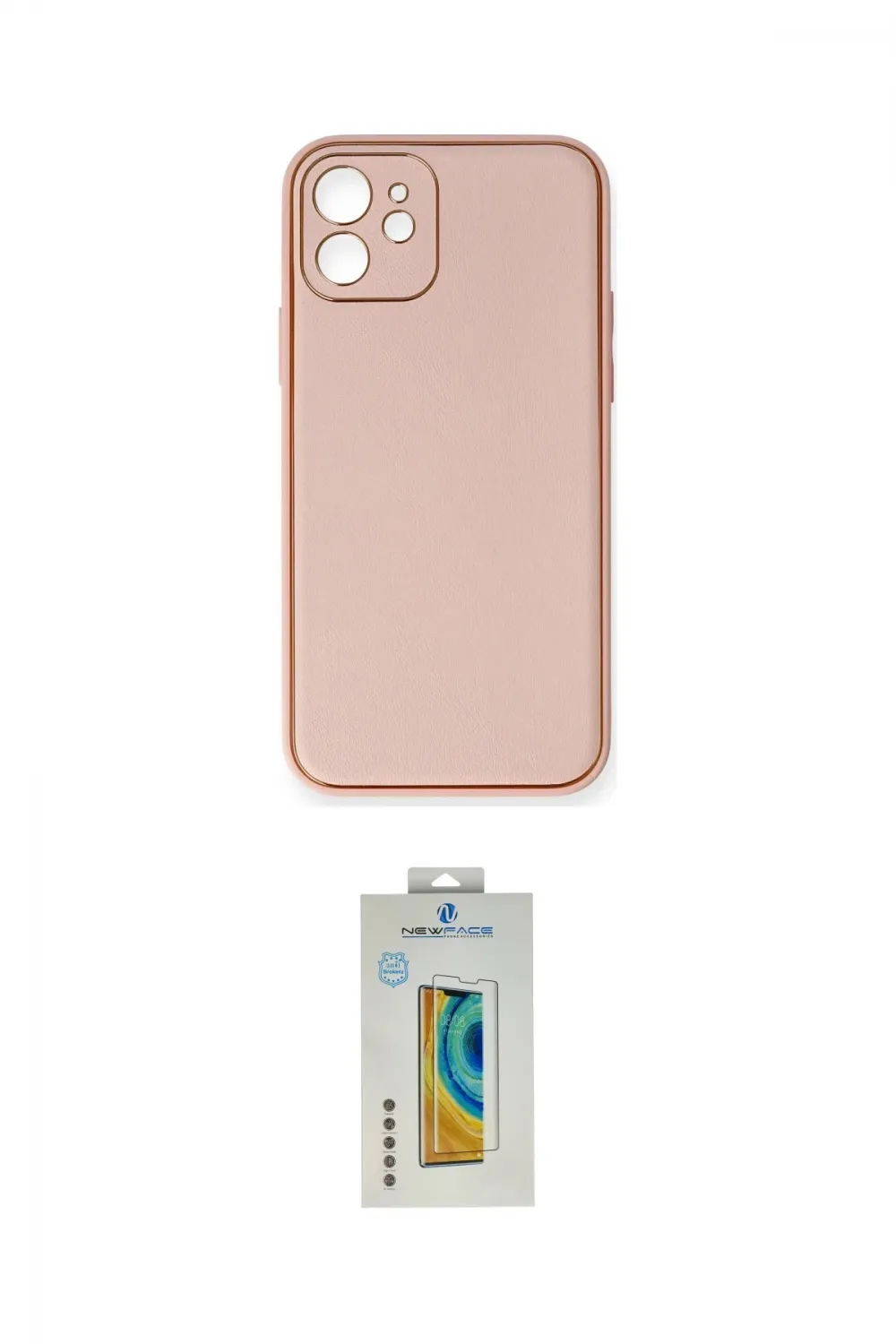 ieg™ iPhone 12 Kılıf Yadigar Klasik - Siyah Polymer Nano Ekran Koruyucu