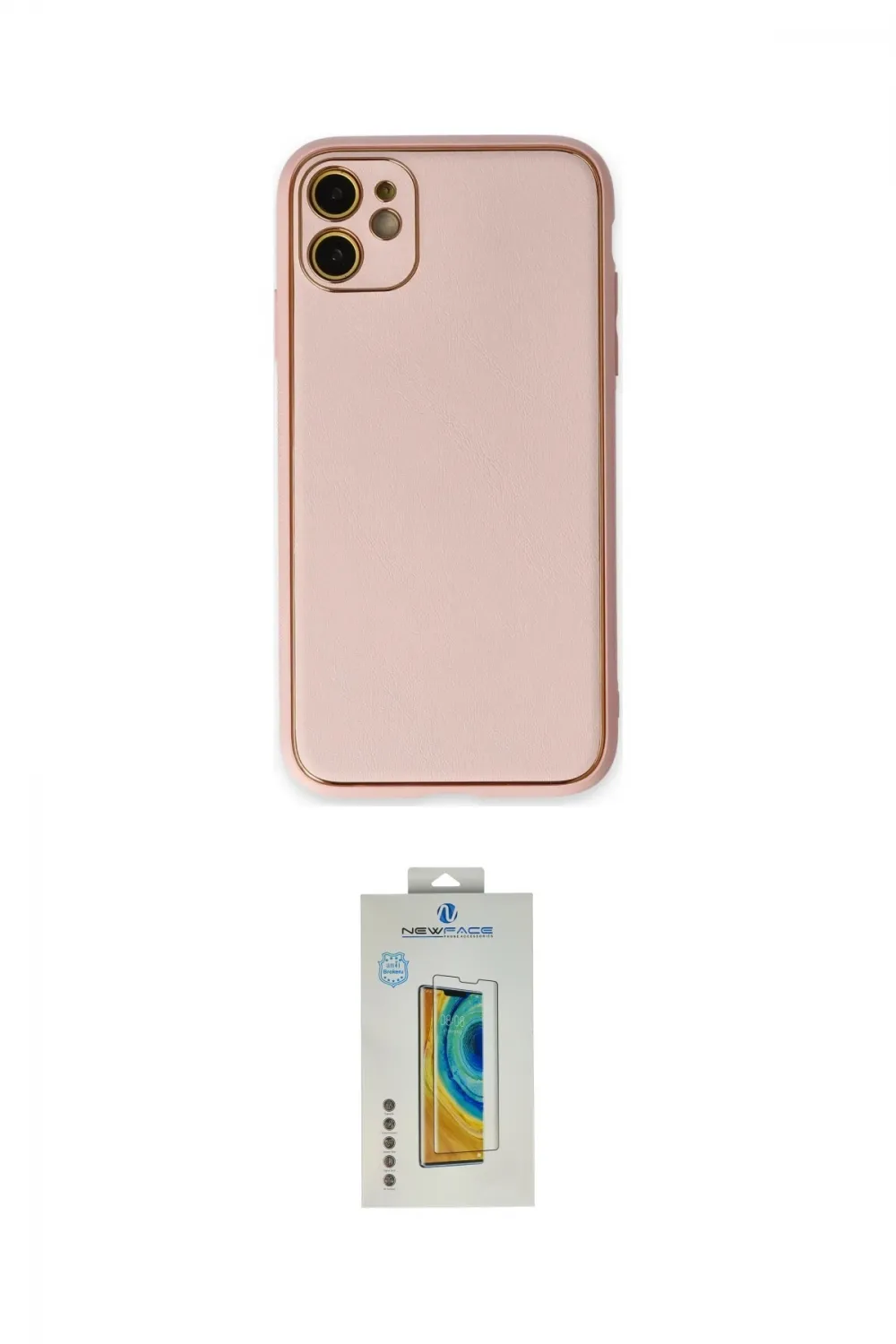 ieg™ iPhone 12 Kılıf Yadigar Klasik - Siyah Polymer Nano Ekran Koruyucu