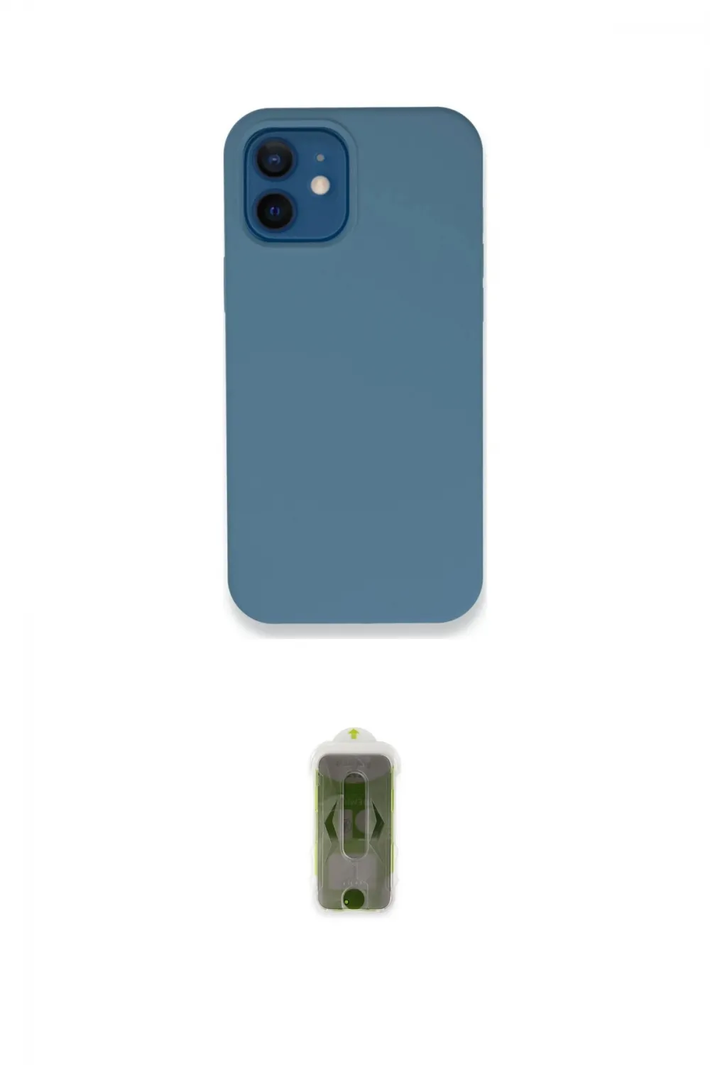 ieg™ iPhone 12 Kılıf Zirve Modern Özel Seri - Siyah Joko Magic 5D Hayalet Cam