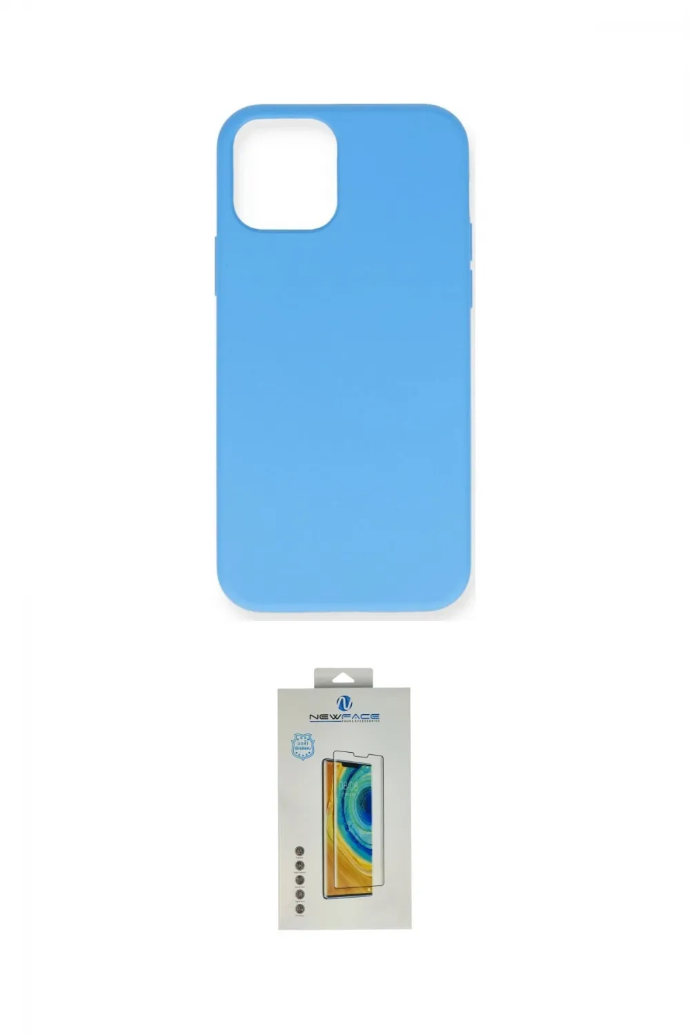 ieg™ iPhone 12 Mini Kılıf Ahenk Serisi - Siyah Polymer Nano Ekran Koruyucu