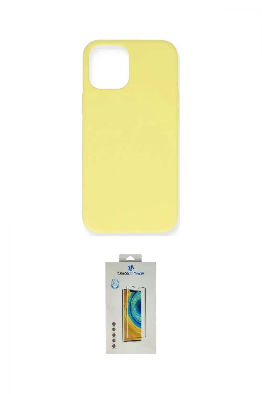 ieg™ iPhone 12 Mini Kılıf Ahenk Serisi - Siyah Polymer Nano Ekran Koruyucu