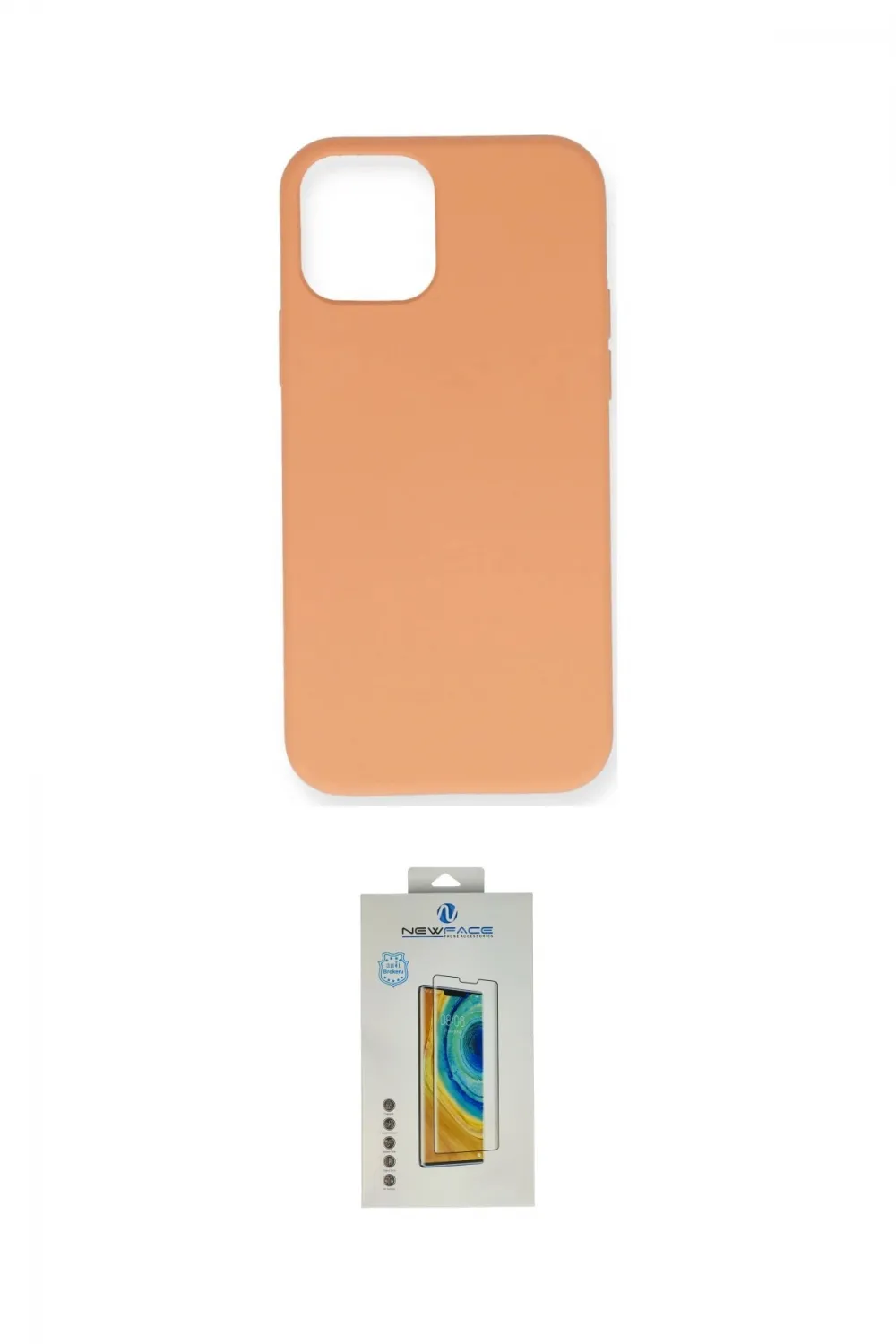 ieg™ iPhone 12 Mini Kılıf Ahenk Serisi - Siyah Polymer Nano Ekran Koruyucu
