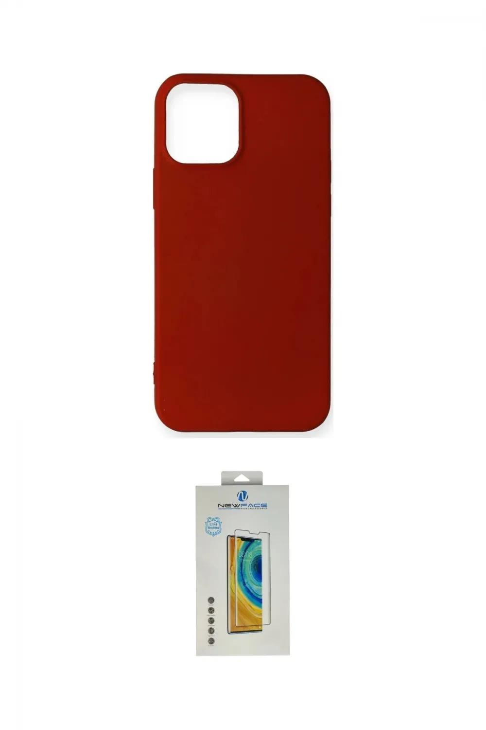 ieg™ iPhone 12 Mini Kılıf Kozmos Yansıma Özel Seri - Siyah Polymer Nano Ekran Koruyucu