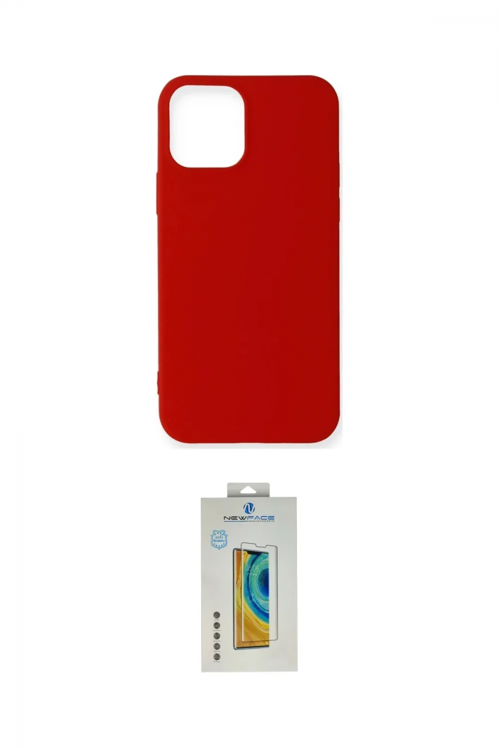 ieg™ iPhone 12 Mini Kılıf Kozmos Yansıma Özel Seri - Siyah Polymer Nano Ekran Koruyucu