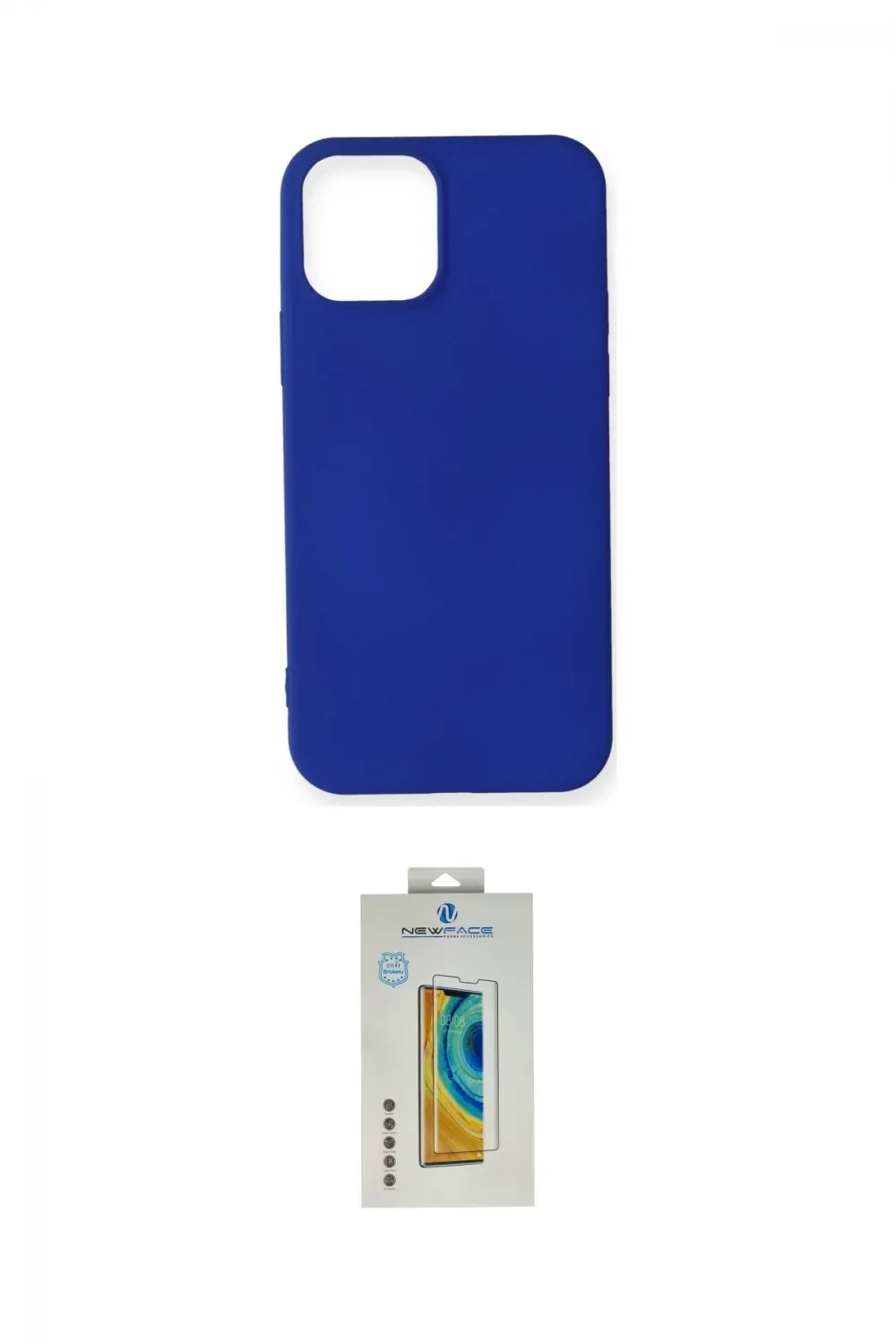 ieg™ iPhone 12 Mini Kılıf Kozmos Yansıma Özel Seri - Siyah Polymer Nano Ekran Koruyucu