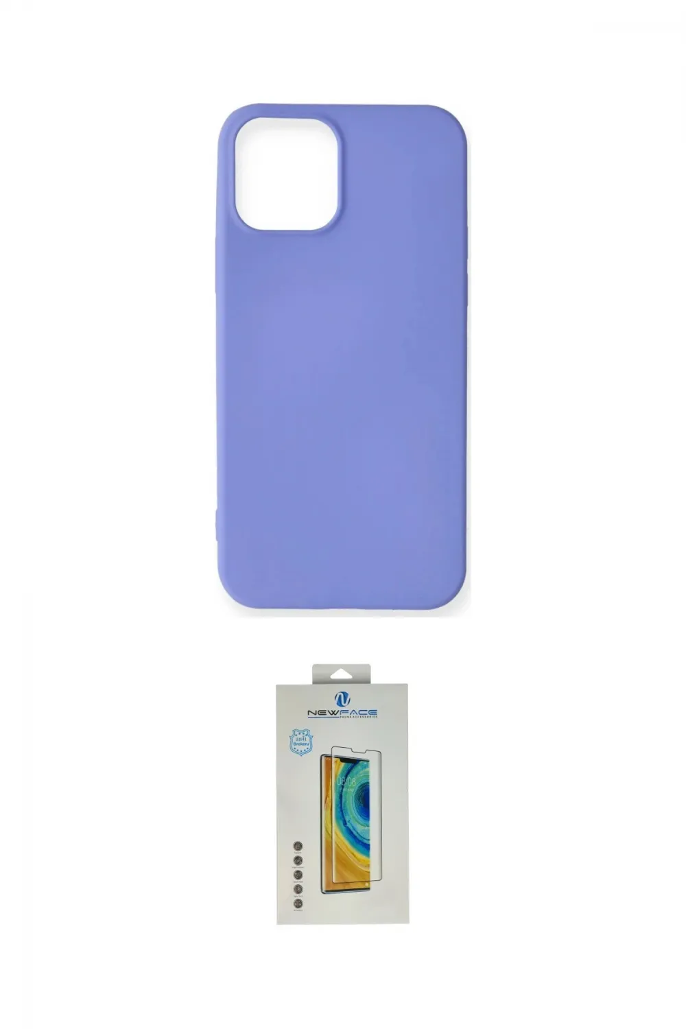 ieg™ iPhone 12 Mini Kılıf Kozmos Yansıma Özel Seri - Siyah Polymer Nano Ekran Koruyucu