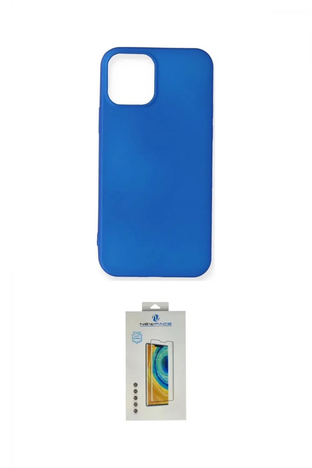 ieg™ iPhone 12 Mini Kılıf Kozmos Yansıma Özel Seri - Siyah Polymer Nano Ekran Koruyucu