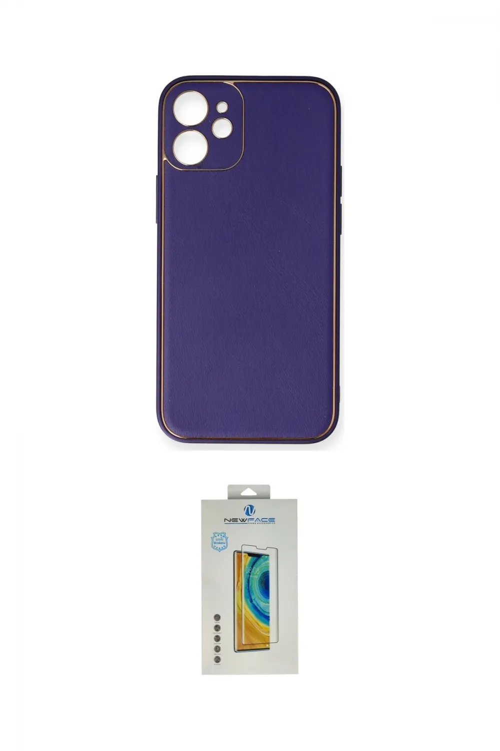 ieg™ iPhone 12 Mini Kılıf Yadigar Klasik - Siyah Polymer Nano Ekran Koruyucu
