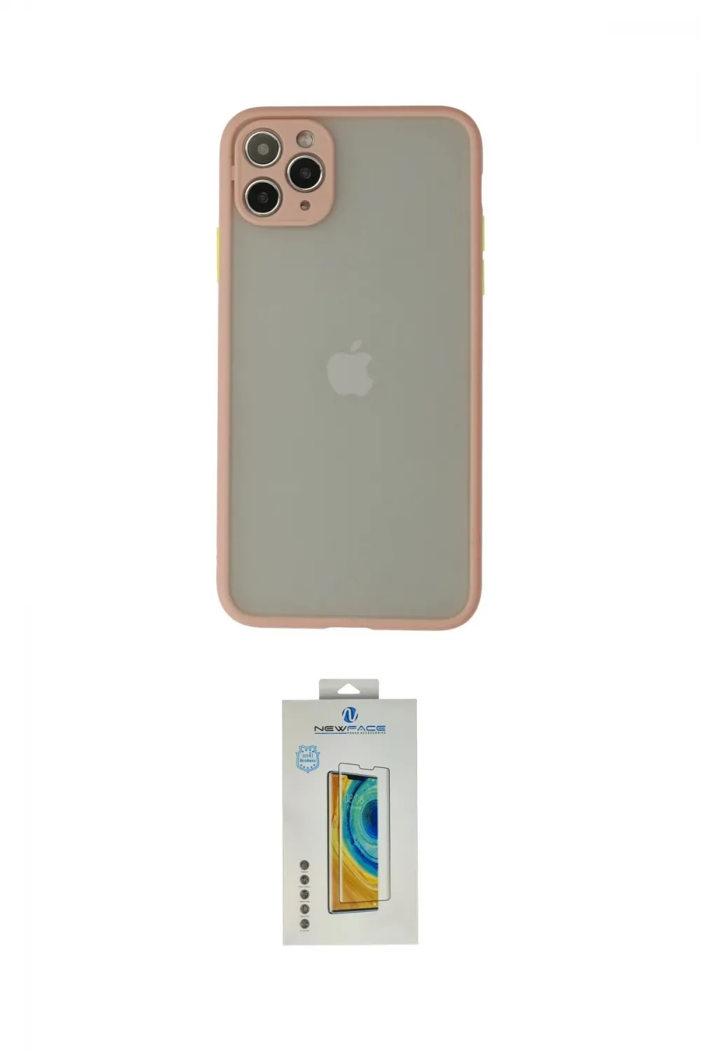 ieg™ iPhone 12 Pro Kılıf Ahenk Çizgi Serisi - Siyah Polymer Nano Ekran Koruyucu