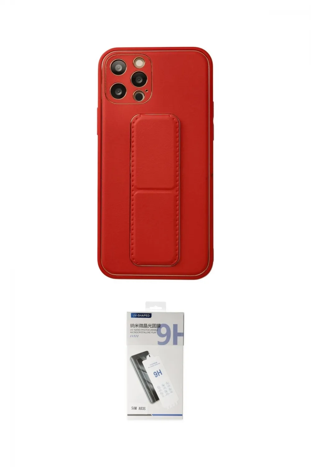 ieg™ iPhone 12 Pro Kılıf Akış Doku - Şeffaf Uv Polymer Nano Ekran Koruyucu