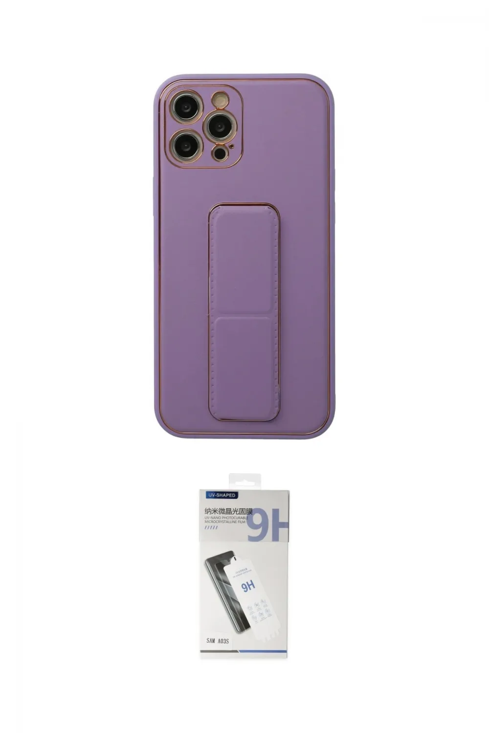 ieg™ iPhone 12 Pro Kılıf Akış Doku - Şeffaf Uv Polymer Nano Ekran Koruyucu