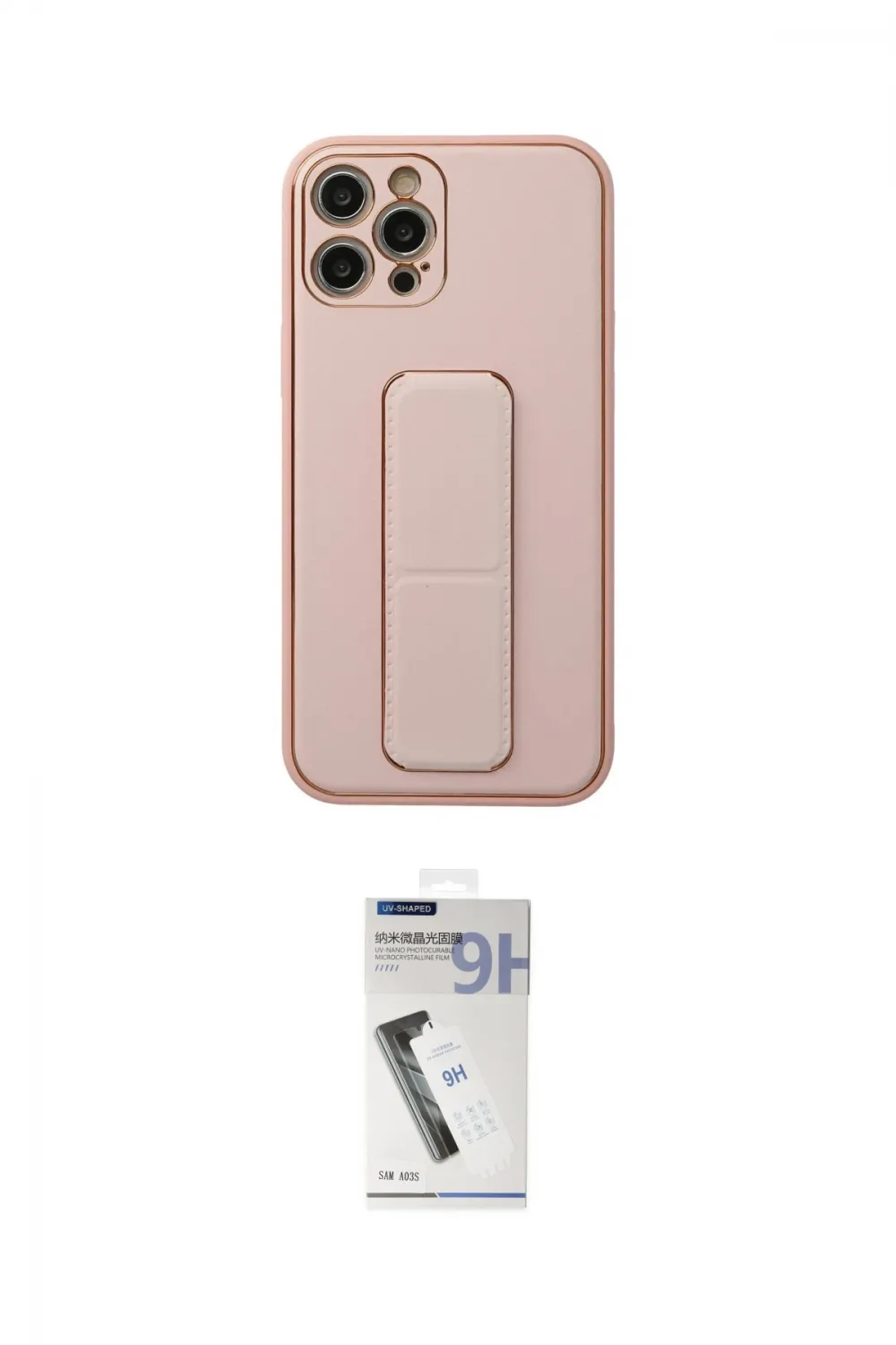 ieg™ iPhone 12 Pro Kılıf Akış Doku - Şeffaf Uv Polymer Nano Ekran Koruyucu