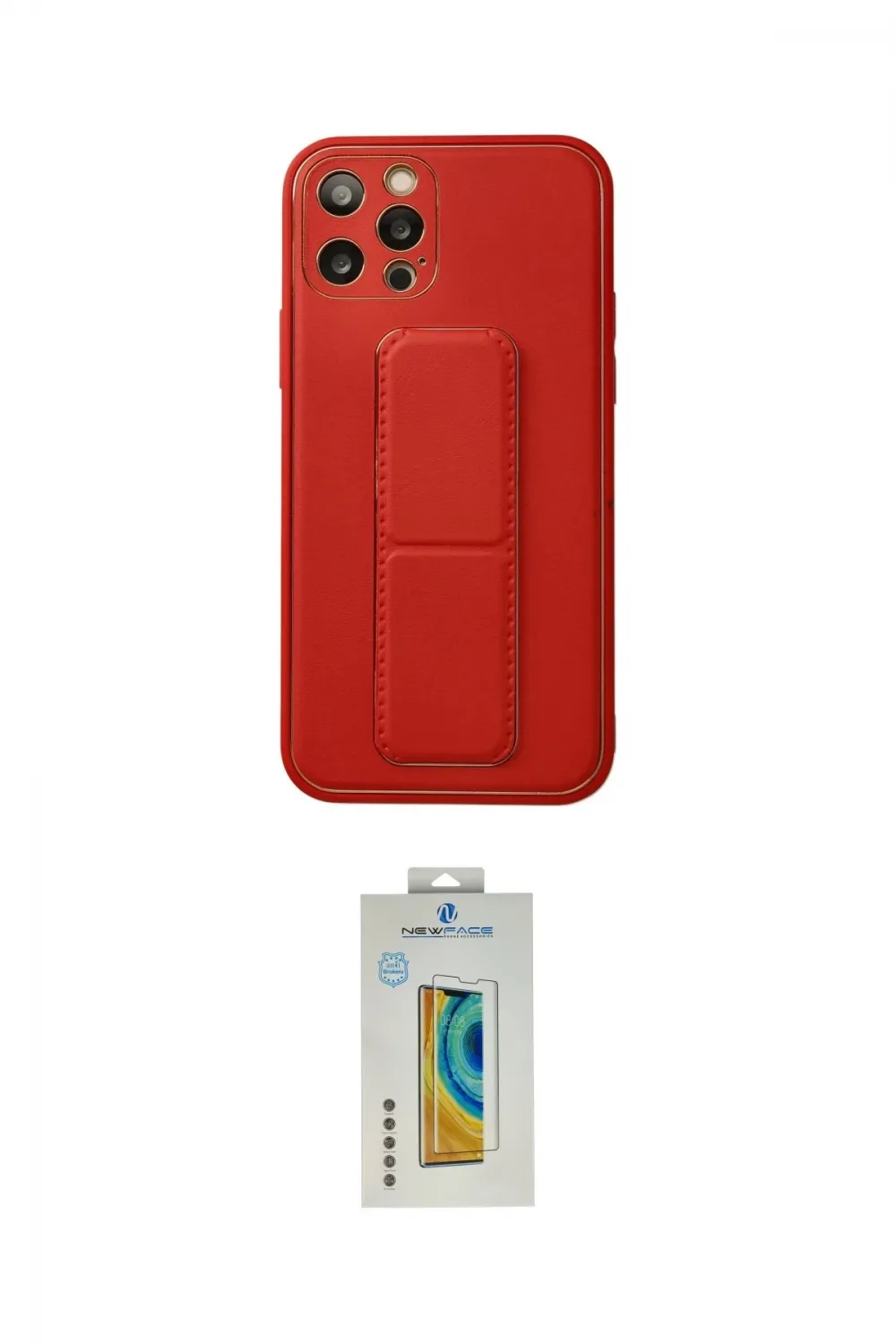 ieg™ iPhone 12 Pro Kılıf Akış Doku - Siyah Polymer Nano Ekran Koruyucu