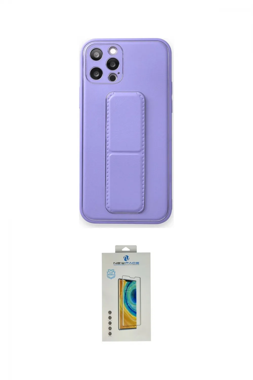 ieg™ iPhone 12 Pro Kılıf Akış Doku - Siyah Polymer Nano Ekran Koruyucu