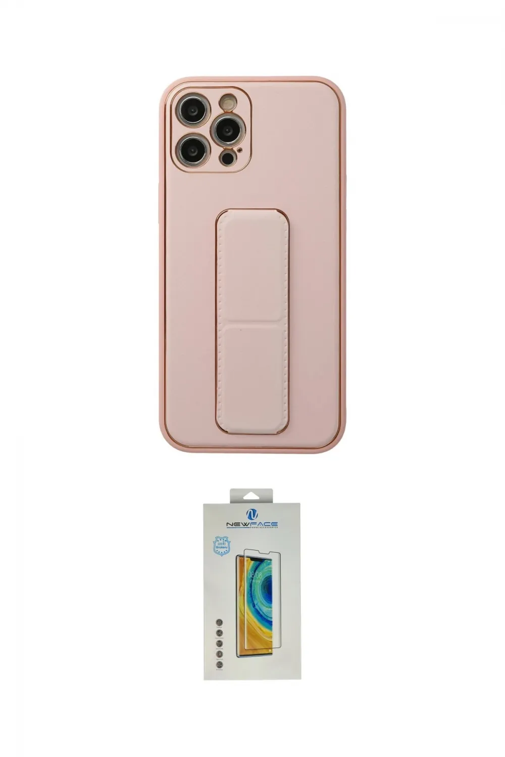ieg™ iPhone 12 Pro Kılıf Akış Doku - Siyah Polymer Nano Ekran Koruyucu