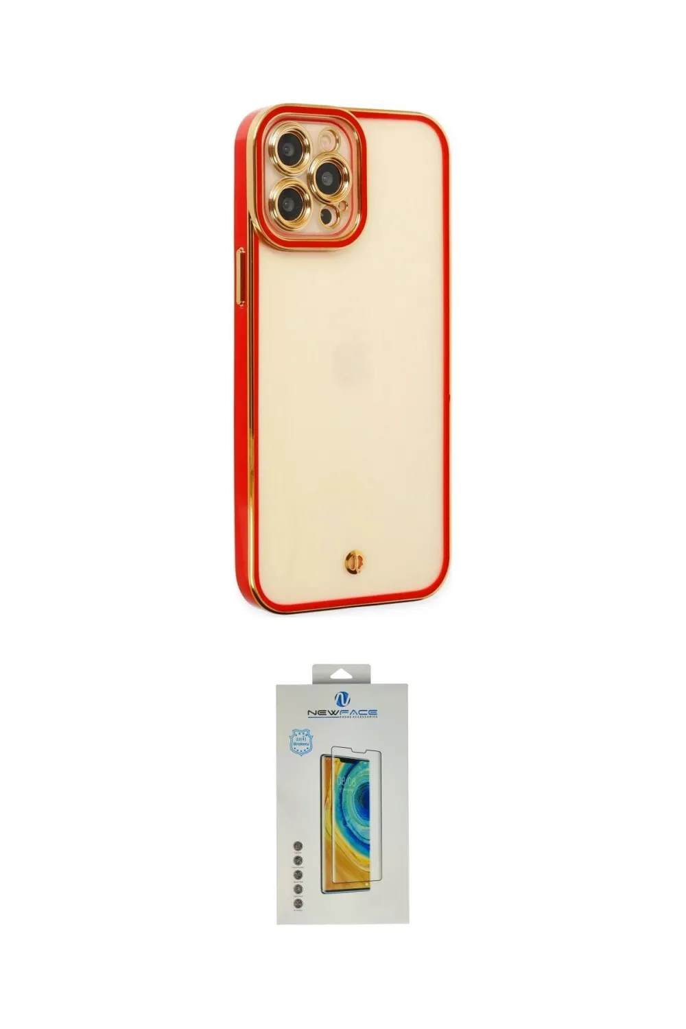 ieg™ iPhone 12 Pro Kılıf Çekirdek Klasik Serisi - Siyah Polymer Nano Ekran Koruyucu