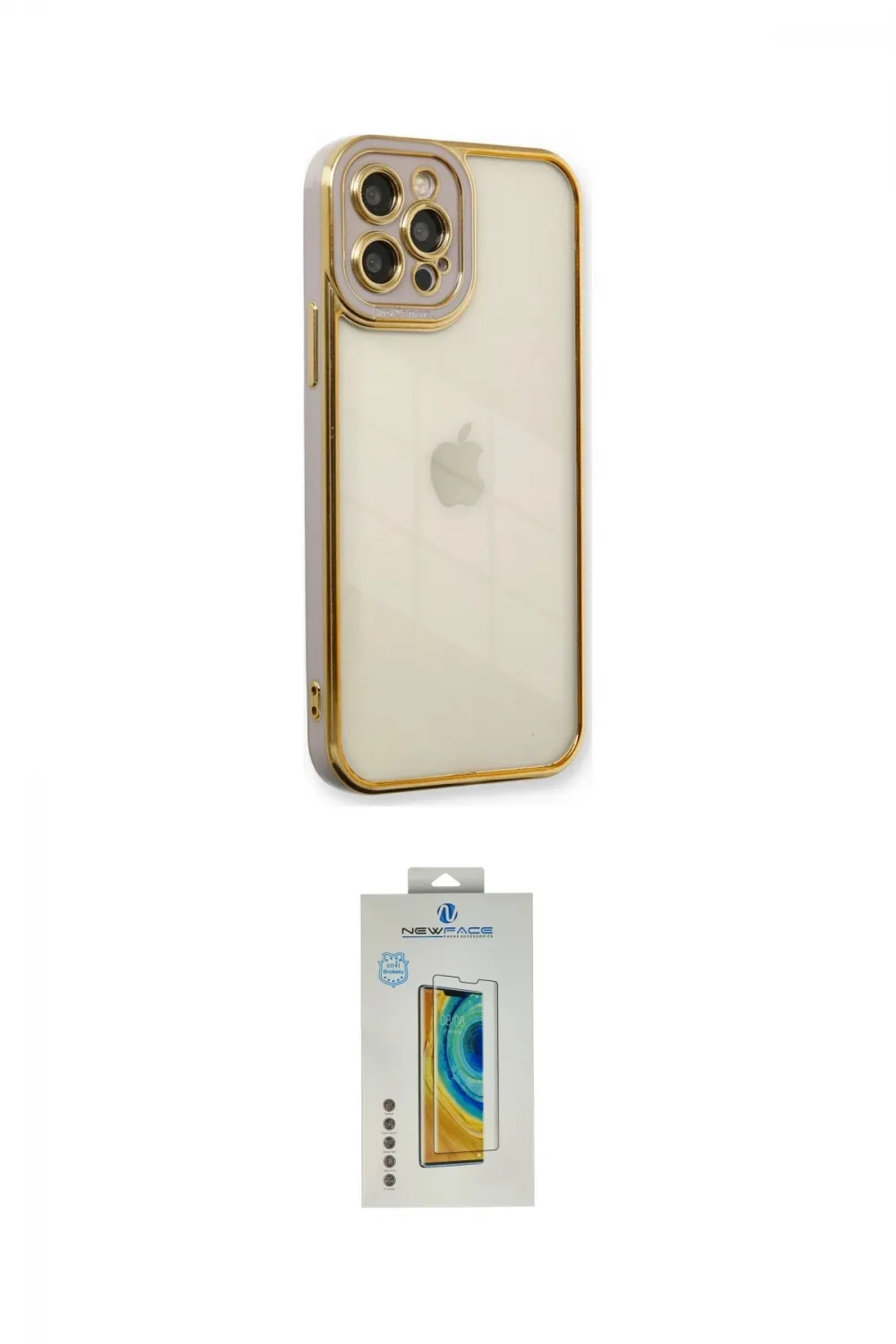 ieg™ iPhone 12 Pro Kılıf Çekirdek Klasik Serisi - Siyah Polymer Nano Ekran Koruyucu