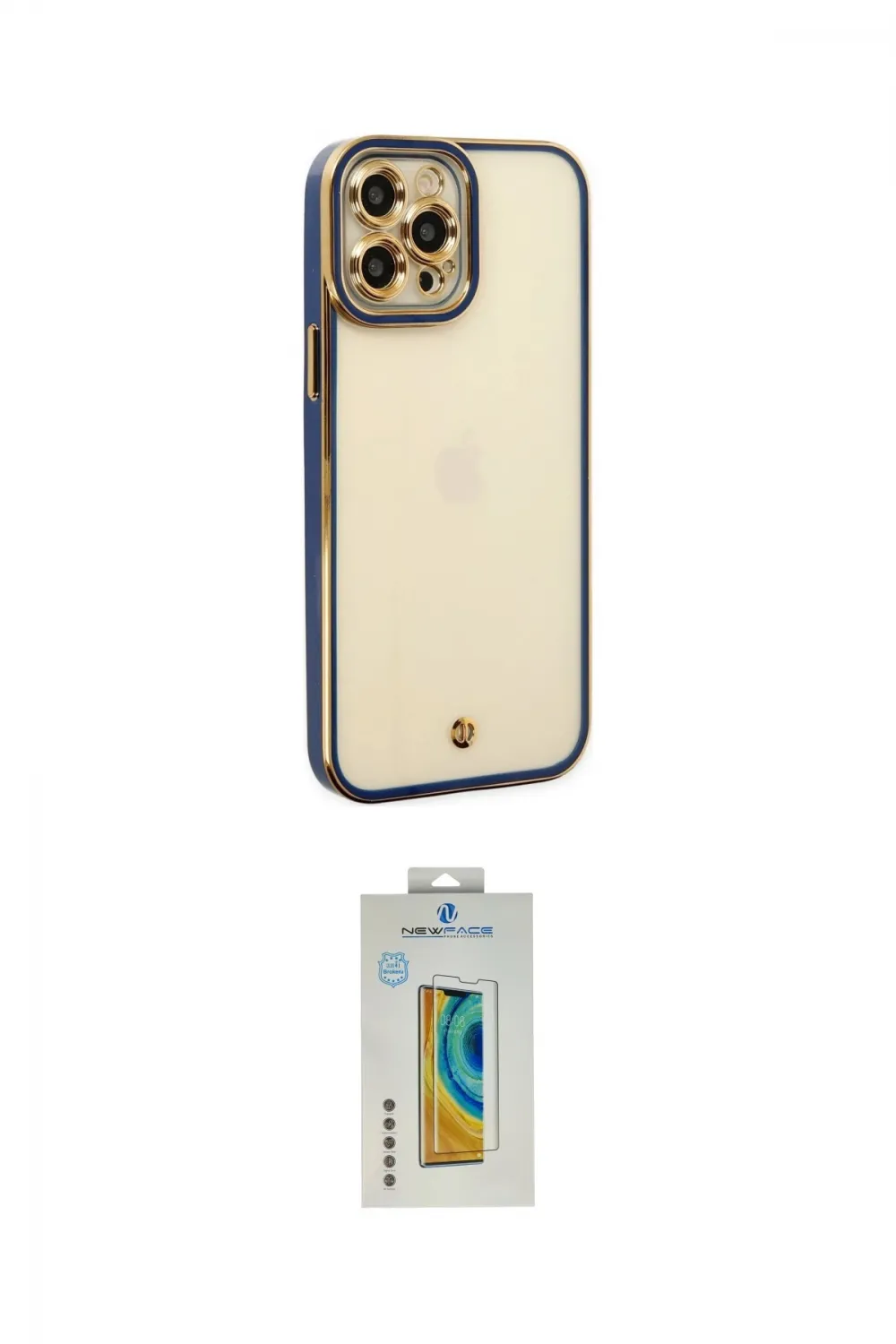 ieg™ iPhone 12 Pro Kılıf Çekirdek Klasik Serisi - Siyah Polymer Nano Ekran Koruyucu